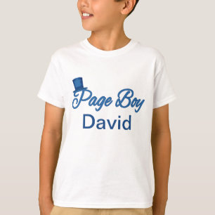 Schattigee Page Boy Tshirt aan te passen