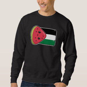Schattigee Palestijnse vlag met watermeloenvrij Pa Trui