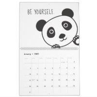Schattigee Panda Animal Motivation Inspiration Kin