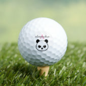 Schattigee panda beer custom Monogram Golfballen (Insitu Shirt)
