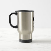 Schattigee panda beer custom Monogram Reisbeker (Links)
