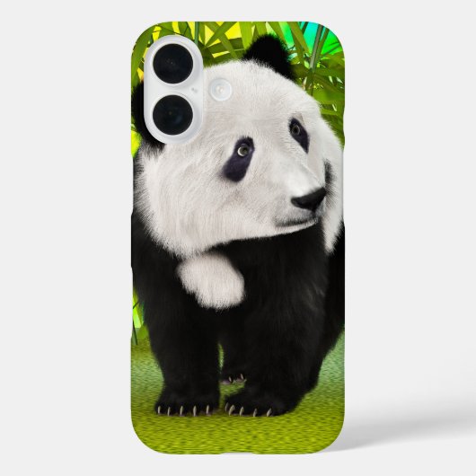 Schattigee Panda Beer Kawaii Dierenvriend Perfect  Case-Mate iPhone Case (Achterkant)