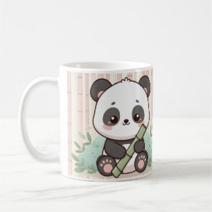 Schattigee Panda Cartoon Mok Ontwerp