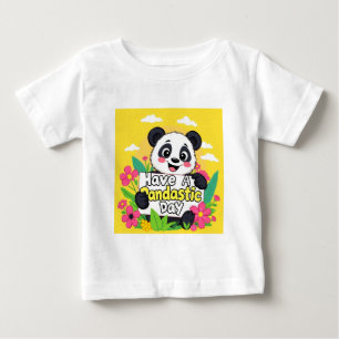 Schattigee panda: "Heb een Pandastische Dag"
