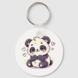Schattigee Panda Sleutelhanger – Schattig Dierenac