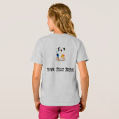 Schattigee panda t-shirt (Achterkant volledig)