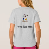 Schattigee panda t-shirt (Achterkant)