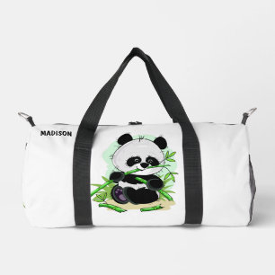 Schattigee Panda's aangepaste naam Plunjezak