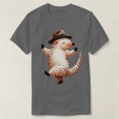 Schattigee Pangolin Dancing T-shirt (Design voorkant)