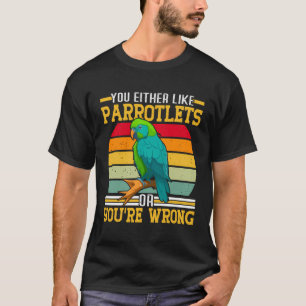 Schattigee papegaaieneigenaar t-shirt