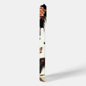 Schattigee  Papillon hondenillustratie Case-Mate iPhone Case (Achterkant / Rechts)