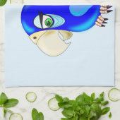 Schattigee Parrot Funny Keukenhanddoek -  (Gevouwen)