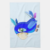 Schattigee Parrot Funny Keukenhanddoek -  (Verticaal)