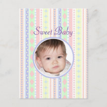 Schattigee pastel Baby Print
