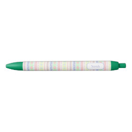 Schattigee pastel Baby Print Zwarte Inkt Pen