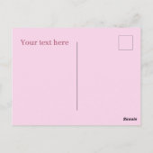 Schattigee Pastel cookies toevoegen tekst Zakelijk Briefkaart (Achterkant)