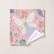 Schattigee Pastel Groente en Fruit Oogst Fairy