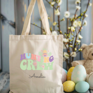Schattigee pasteljacht Crew Easter Egg Hunt Tote Bag
