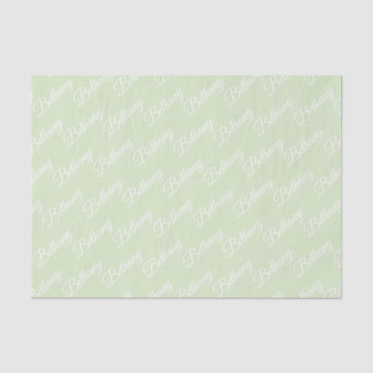 Schattigee pastelkleuren tissuepapier (Voorkant)
