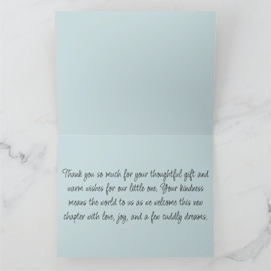 Schattigee Patchwork Koe Over Moon Met Stars Bedankkaart (Binnen)