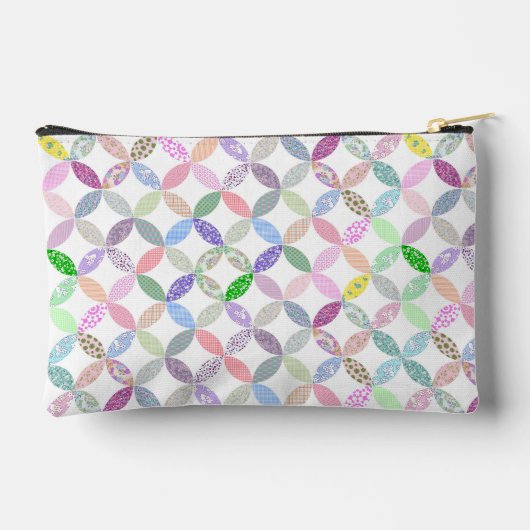 Schattigee Patchwork Quilting Thema Custom Project Etui (Achterkant)