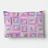 Schattigee Patchwork Quilting Thema Custom Project Etui (Achterkant)
