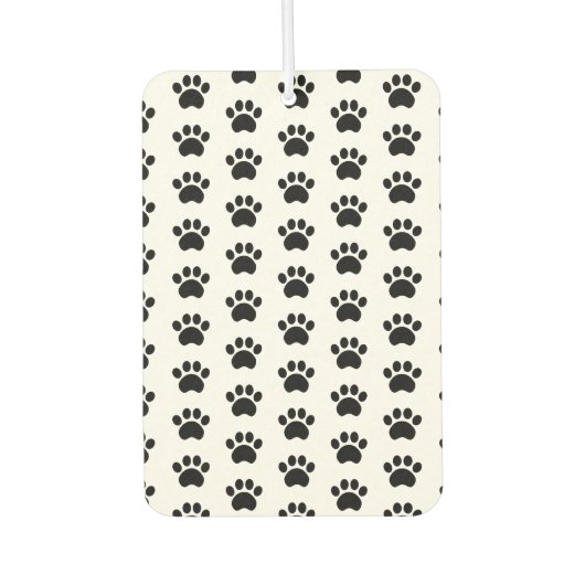 Schattigee Paw Print Pattern Auto Luchtverfrisser (Voorkant)
