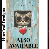 Schattigee Peeking Steampunk Tabby Kitten AP6 Deco Tissuepapier