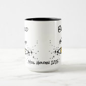 Schattigee Pencil Magic Wand Sparkle Custom Name T Mok (Midden)