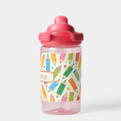 Schattigee  Pencil Print Waterfles (Achterkant)