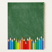 Schattigee persoonlijke les voor leerkrachten planner (Achterkant)