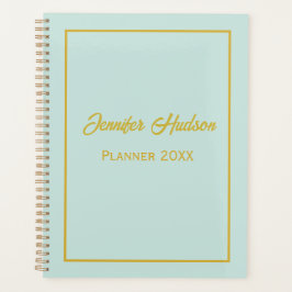 Schattigee persoonlijke minimalistische geiser bla planner
