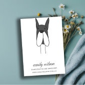 SCHATTIGEE PET DOG FACE LABEL PIN CHARM DISPLAY SJ