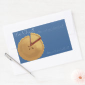 Schattigee Pie Chart Sticker! Rechthoekige Sticker (Envelop)