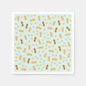 Schattigee pindakaaspapier servetten (Voorkant)