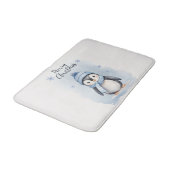 Schattigee pinguïn badmat (Gekanteld)