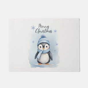 Schattigee pinguïn deurmat