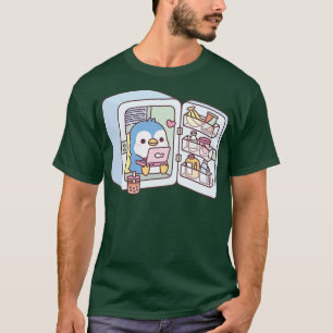 Schattigee pinguïn in koelkast t-shirt