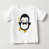 Schattigee Pinguïn, Pinguïn met Champagne, Partij (Voorkant)