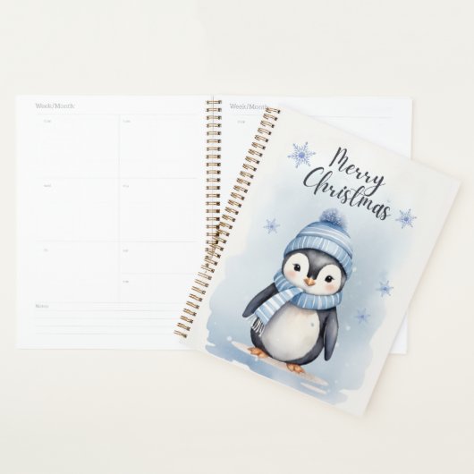 Schattigee pinguïn planner (Display)
