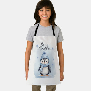 Schattigee pinguïn schort