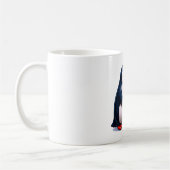 Schattigee pinguïnliefde koffiemok (Links)