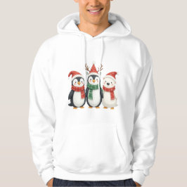 Schattigee pinguïns design hoodie