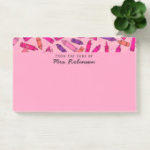 Schattigee Pink Crayons Teacher Van het Bureau van Post-it® Notes (Kantoor)