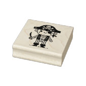 Schattigee Pirate Kinderen Rubberstempel (Stempel)
