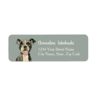 Schattigee Pitbull Dog Puppy Eyes Retouradres