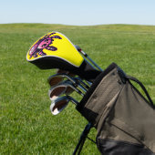 Schattigee-pixelspin Golfheadcover (Insitu)