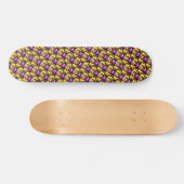 Schattigee-pixelspin Skateboard (Horizontaal)