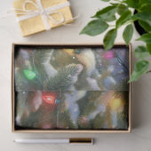 Schattigee Polar Beer Cub in kerstverlichting Deco Tissuepapier (Geschenk)