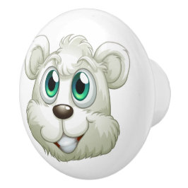 Schattigee Polar Beer Keramische Knoppen